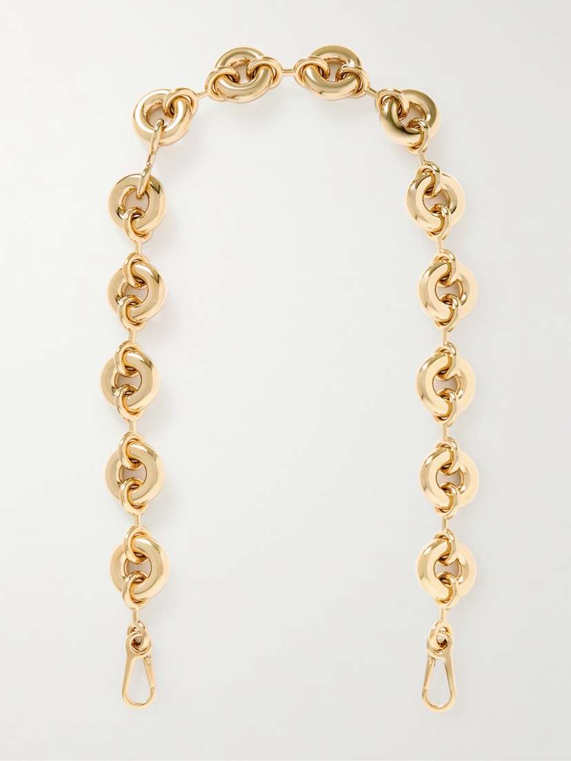 Loewe Donut Gold-tone Chain Strap