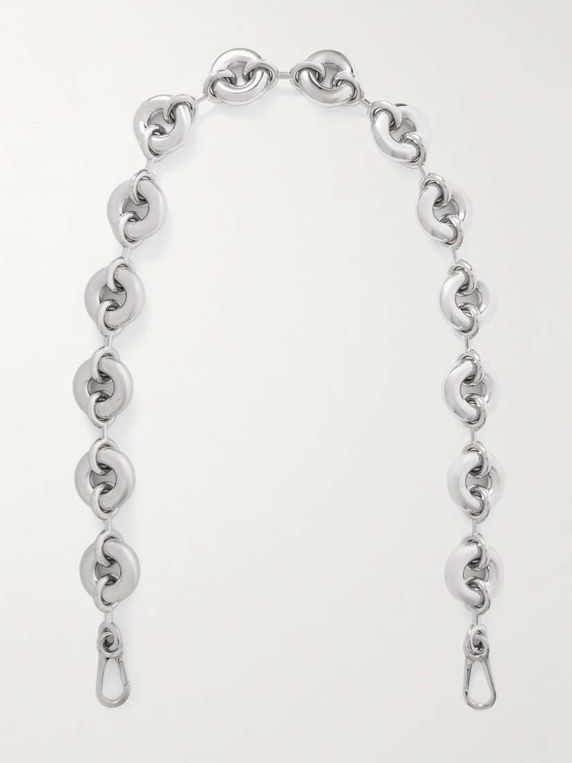 Loewe Donut Silver-tone Chain Strap
