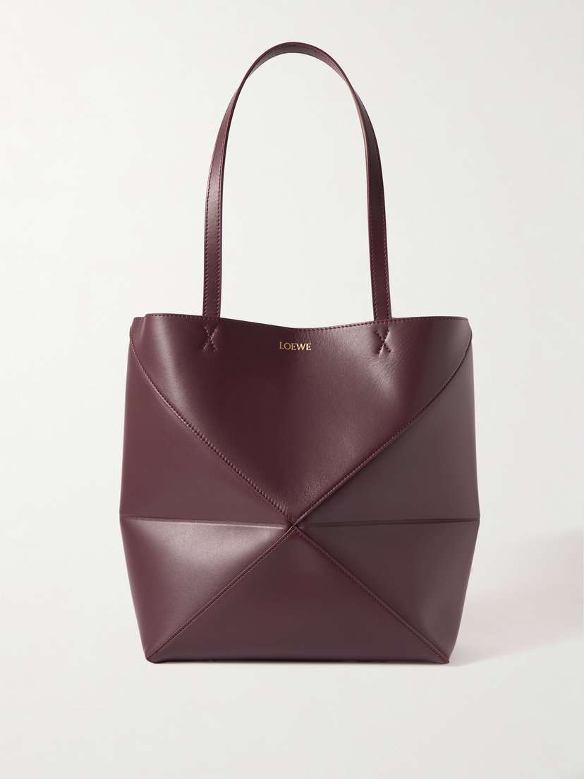 Loewe Puzzle Fold Convertible Medium Leather Tote