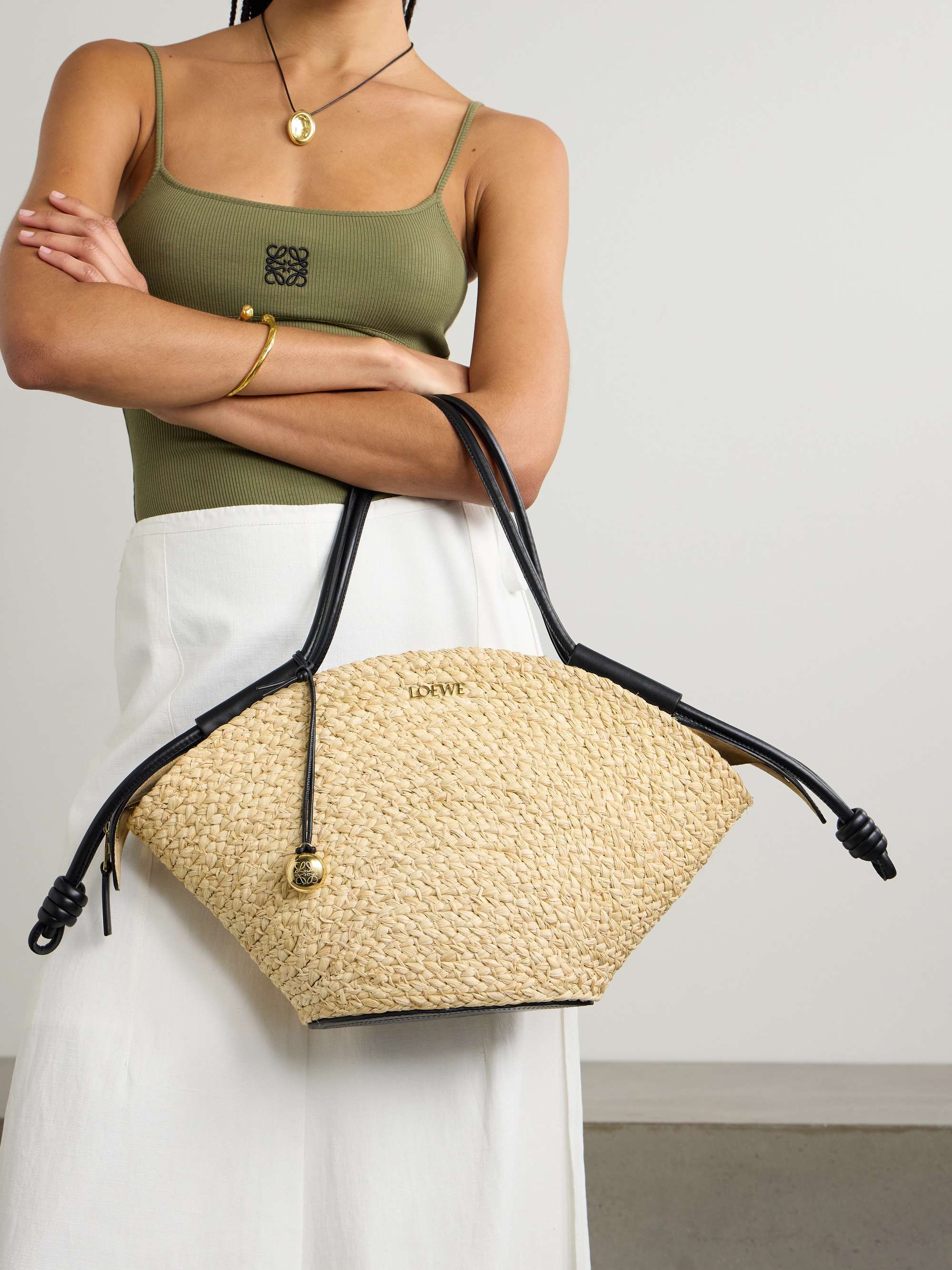 Loewe raffia small online