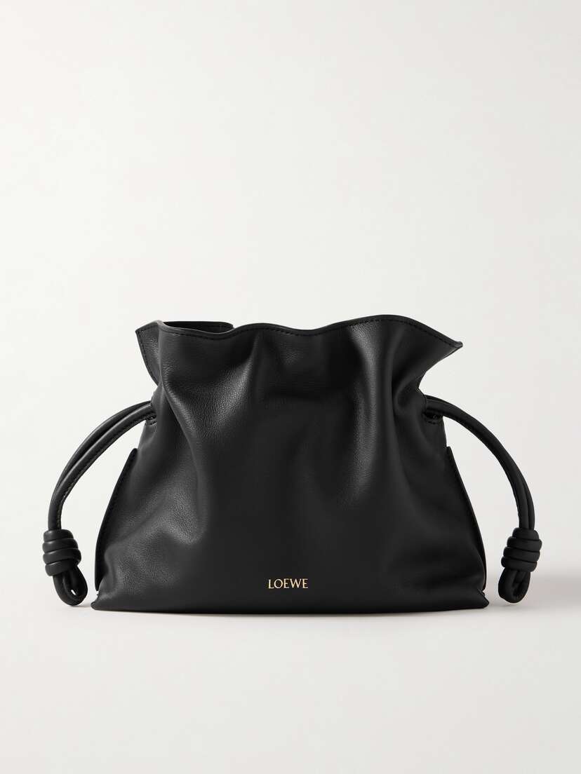 Loewe Flamenco Mini Leather Clutch