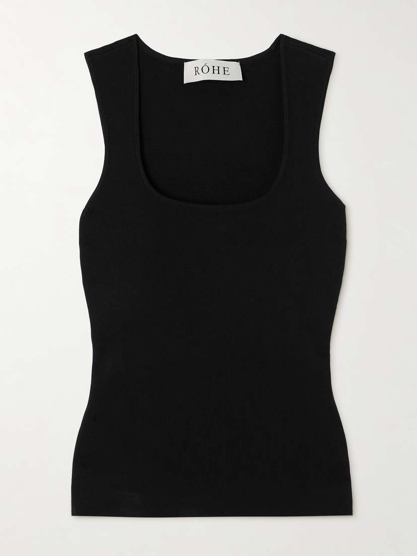 RÓHE Ribbed-knit Tank