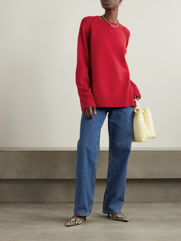 Róhe Wool and cashmere-blend sweater