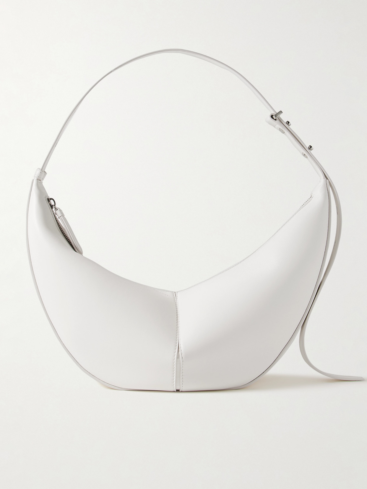 Proenza Schouler - Slide Paneled Leather Shoulder Bag - White