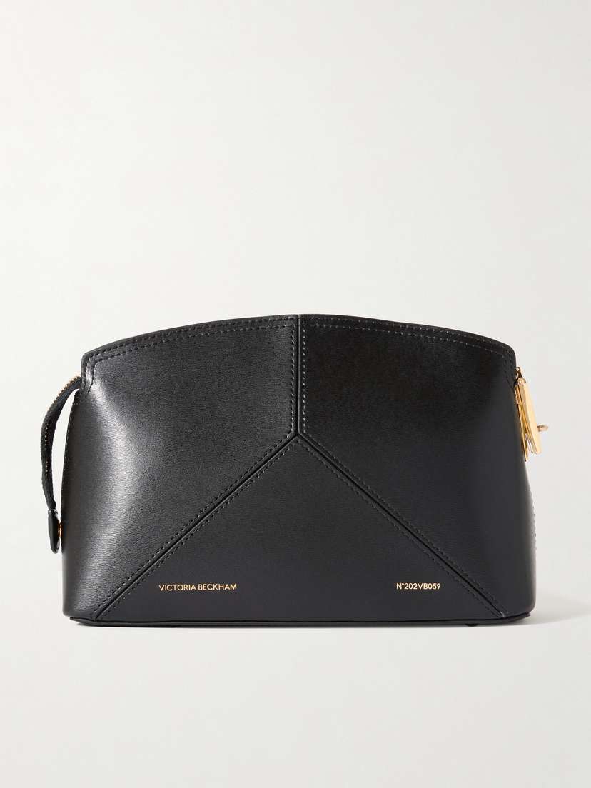 Victoria Beckham Victoria Paneled Leather Clutch