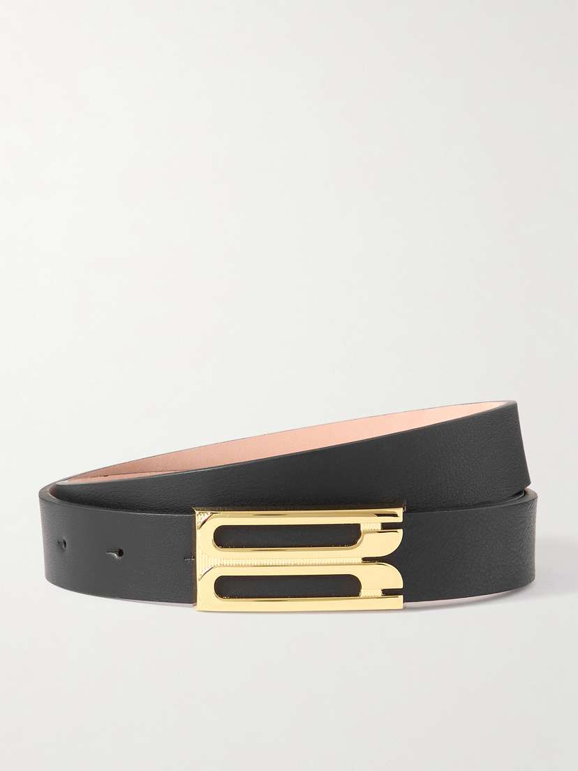 Victoria Beckham Frame Leather Belt