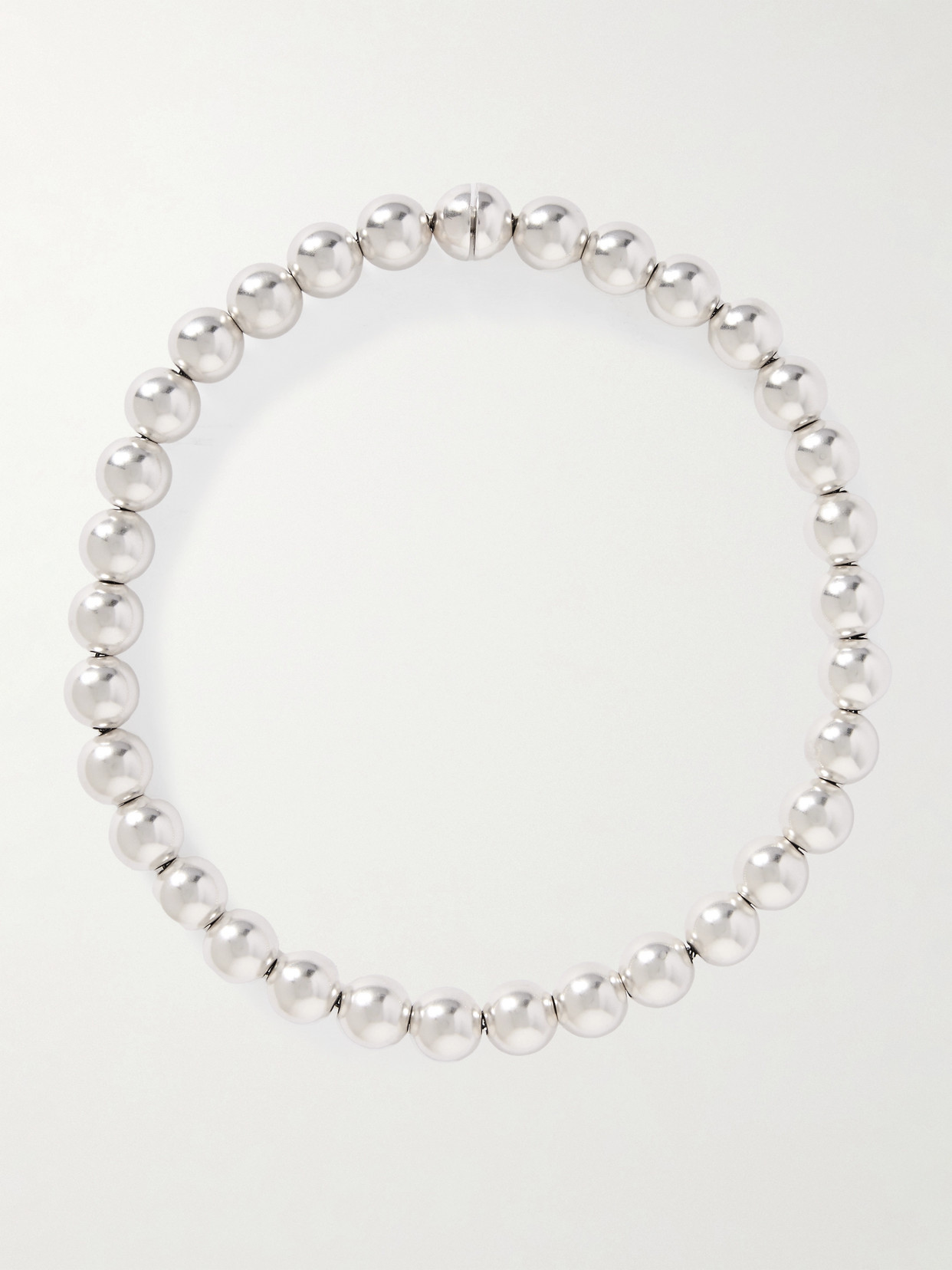 Jil Sander Sphere Silver-tone Necklace