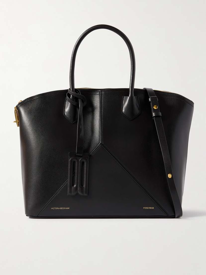 Victoria Beckham V Large Paneled Leather Tote