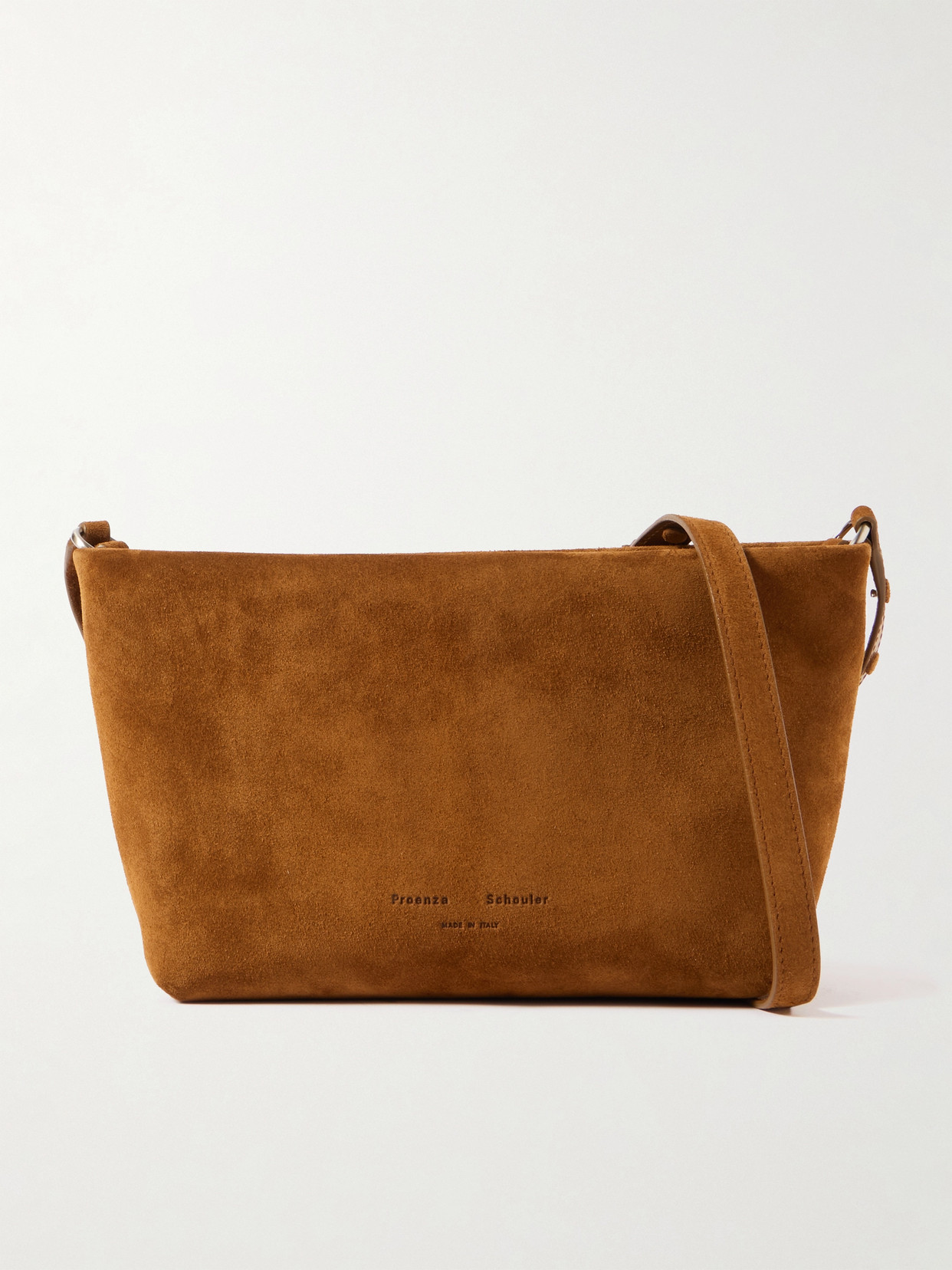 Proenza Schouler Bond Suede Shoulder Bag In Brown