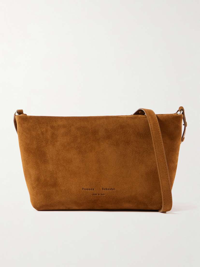Proenza Schouler Bond Suede Shoulder Bag