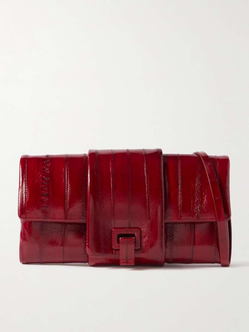 Proenza Schouler Flip Glossed-eel Shoulder Bag