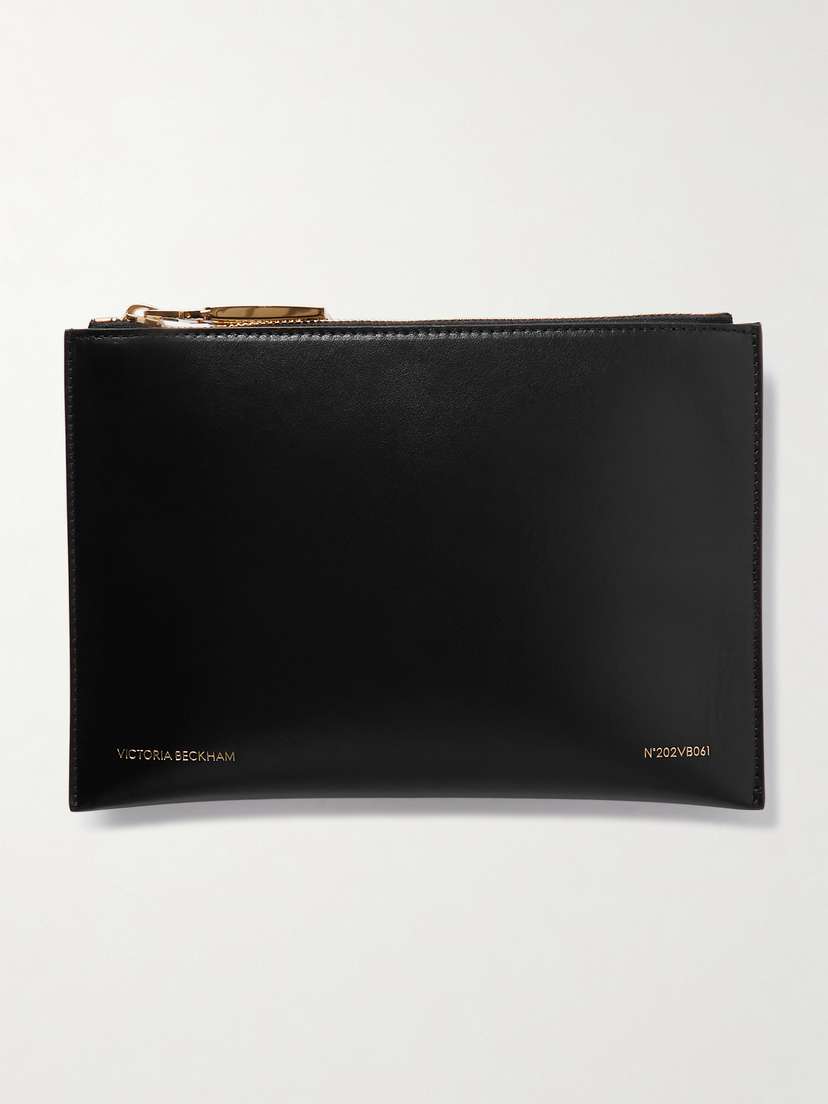 Victoria Beckham B Frame Leather Clutch