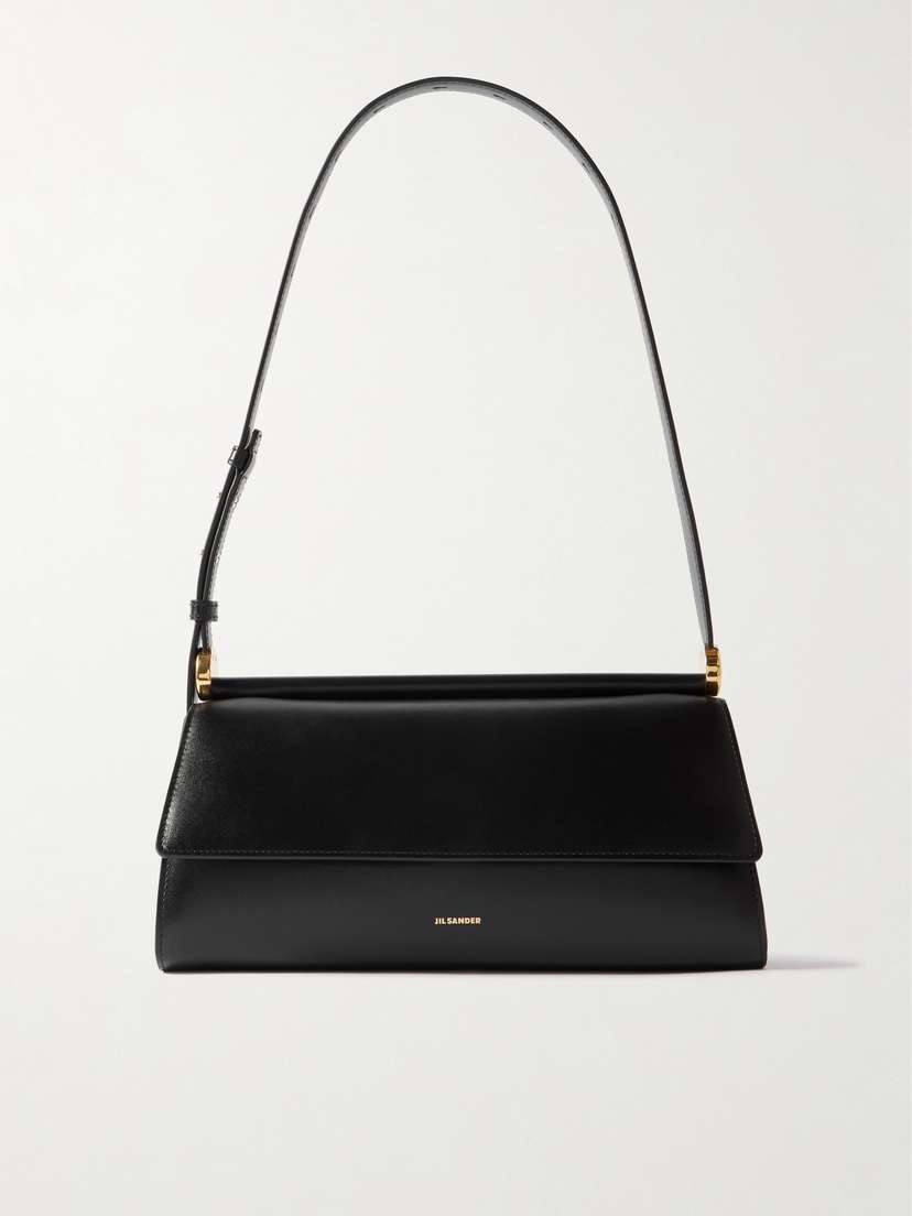 Jil Sander Ghost E/w Leather Shoulder Bag