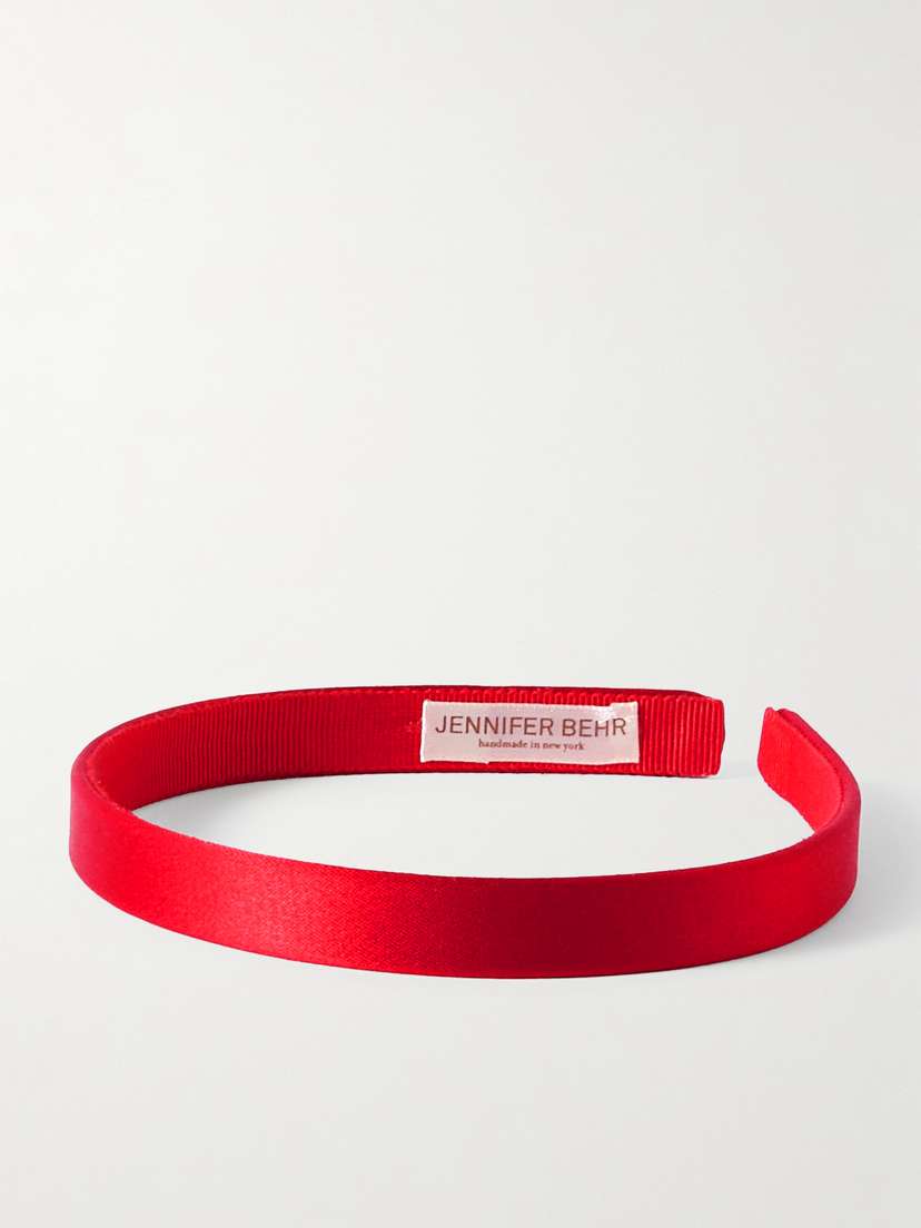 Jennifer Behr Lucy Silk-satin Headband