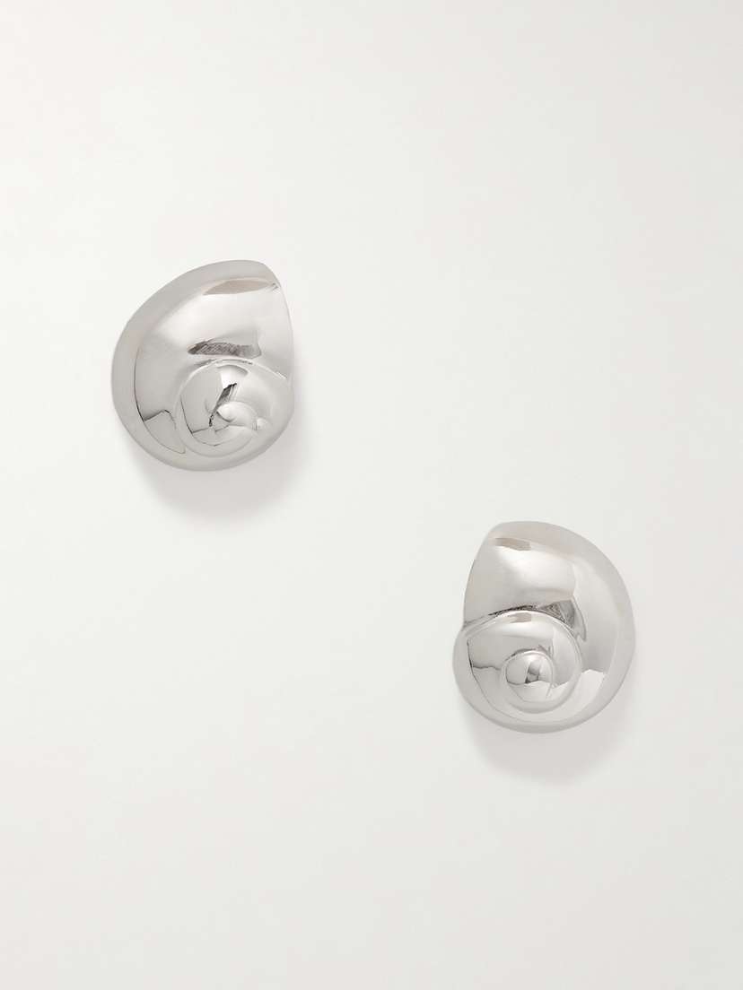 Jennifer Behr Natica Silver-tone Earrings