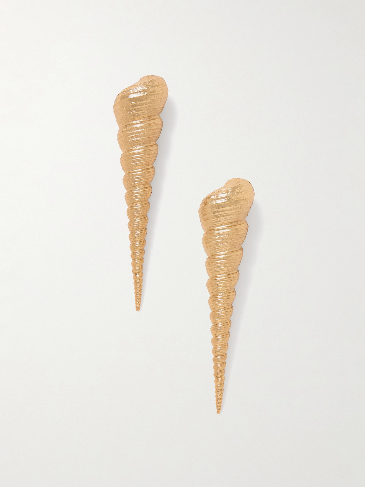 Jennifer Behr - Bronte Gold-plated Earrings - One size