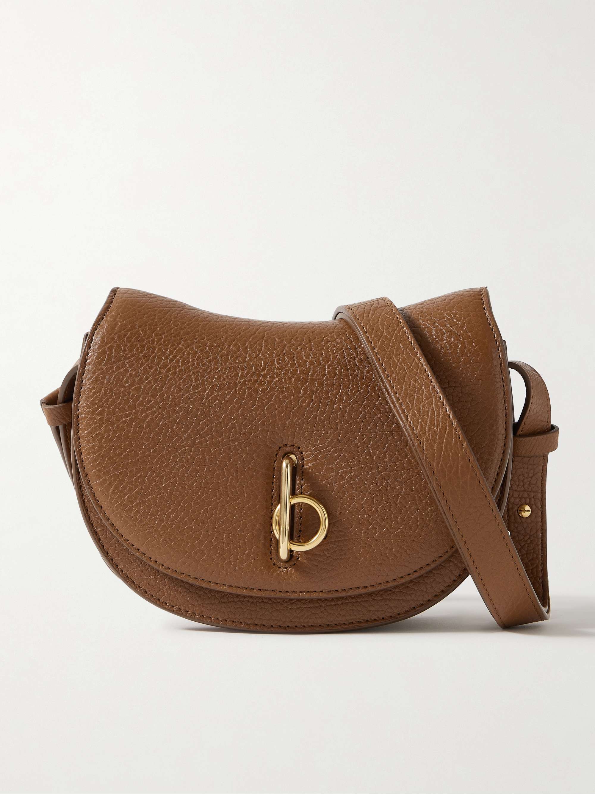 定率割引 往復 BURBERRY NET-A-PORTER | bag shoulder Textured-leather バッグ