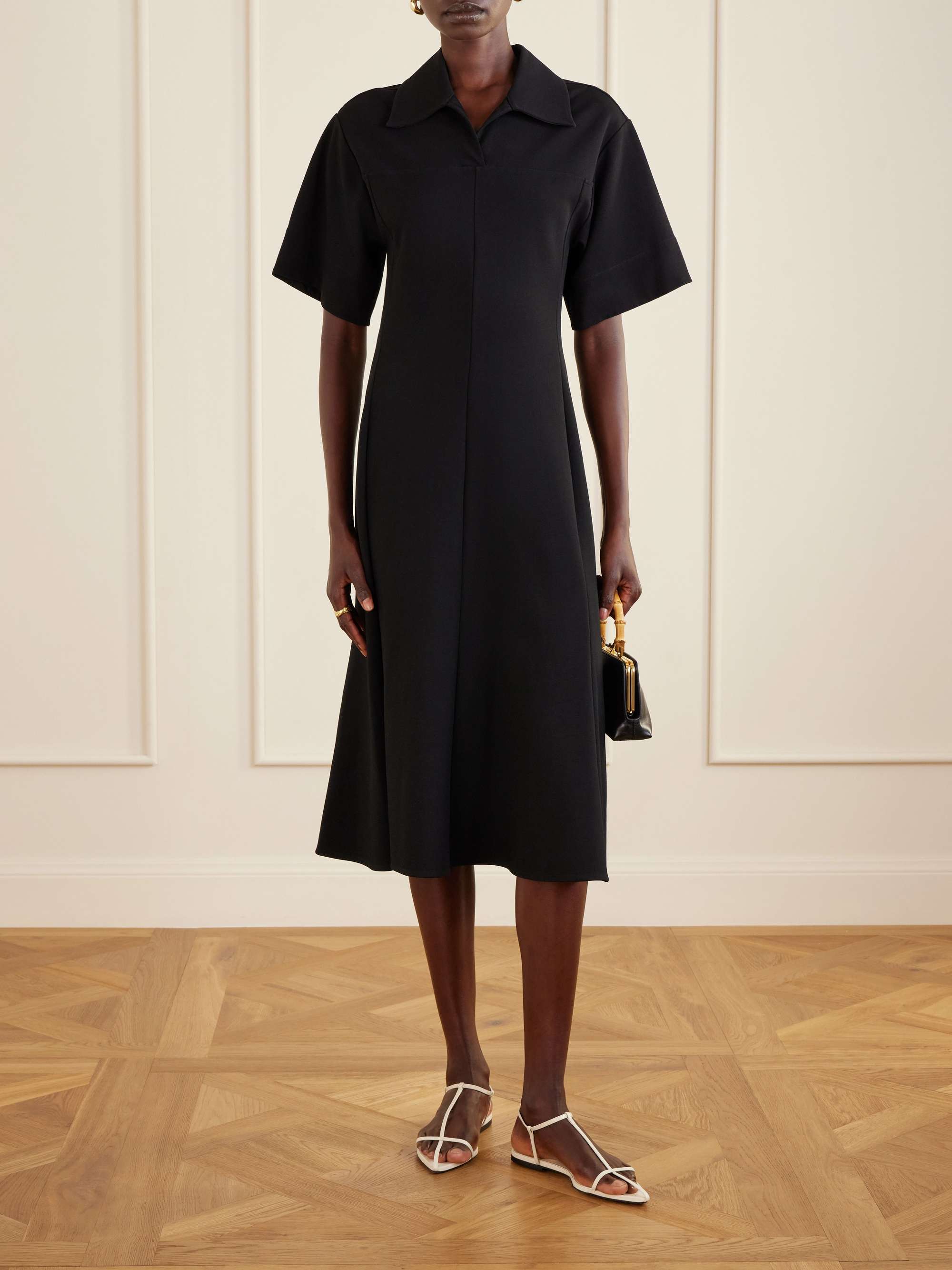 JIL SANDER Leather sandals | NET-A-PORTER
