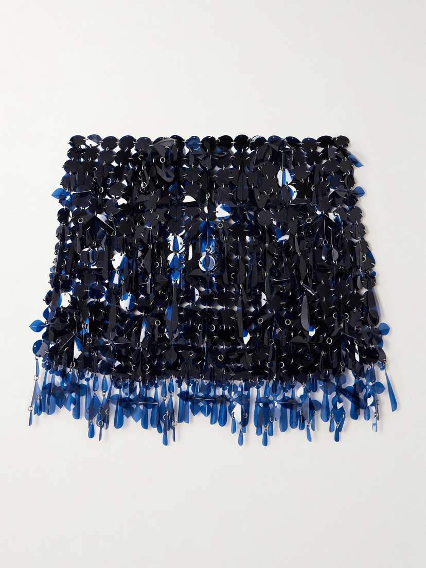 Rabanne Assemblage Sequined Mini Skirt
