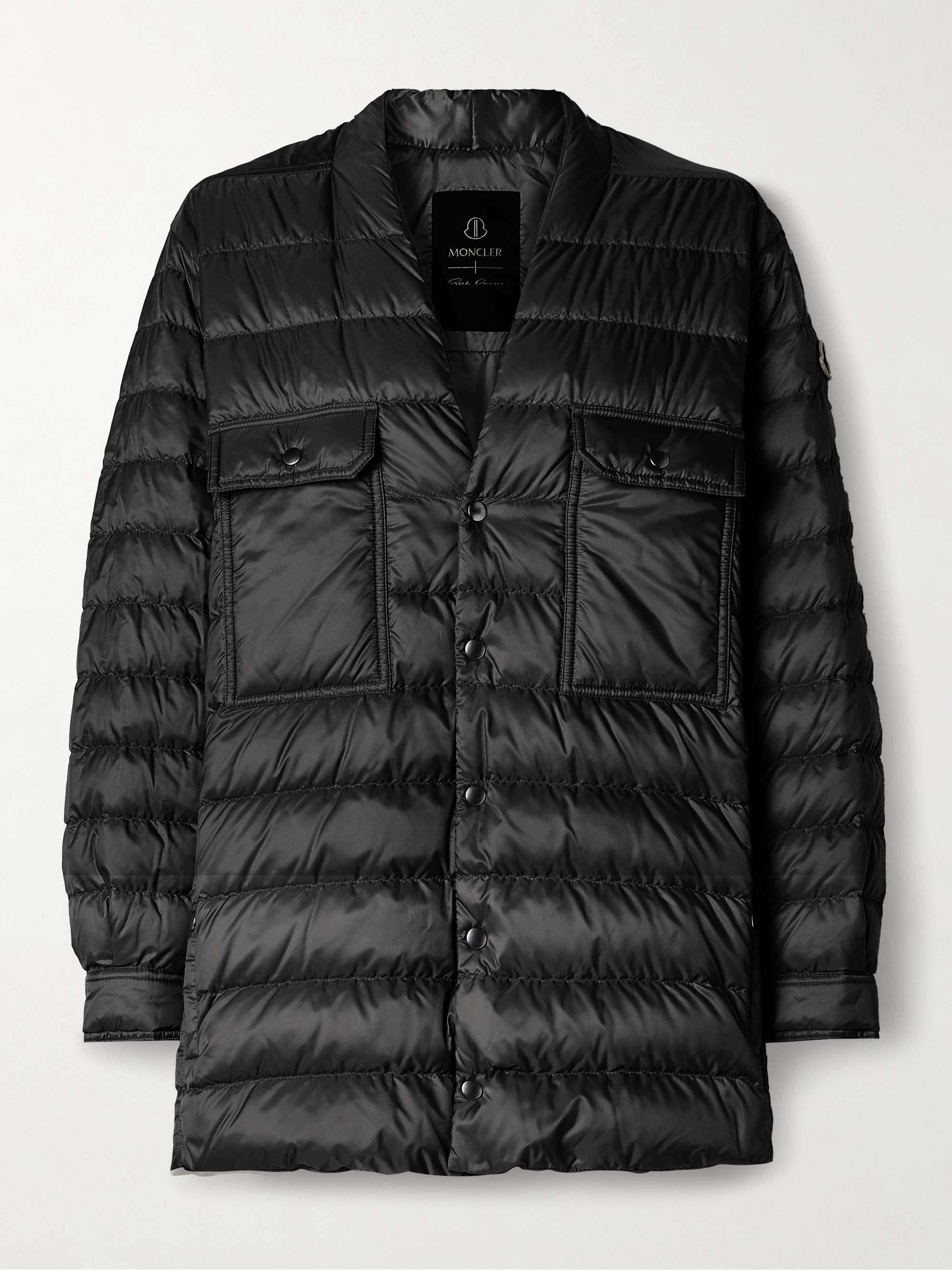 Rick owens quilted shell down jacket hotsell