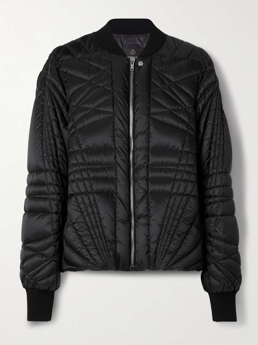 Rick Owens + Moncler Megapenta Quilted Shell Down Jacket