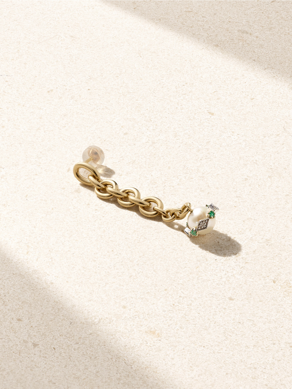 Pascale Monvoisin - Chelsea N°2 9-karat Gold Multi-stone Single Earring - One size