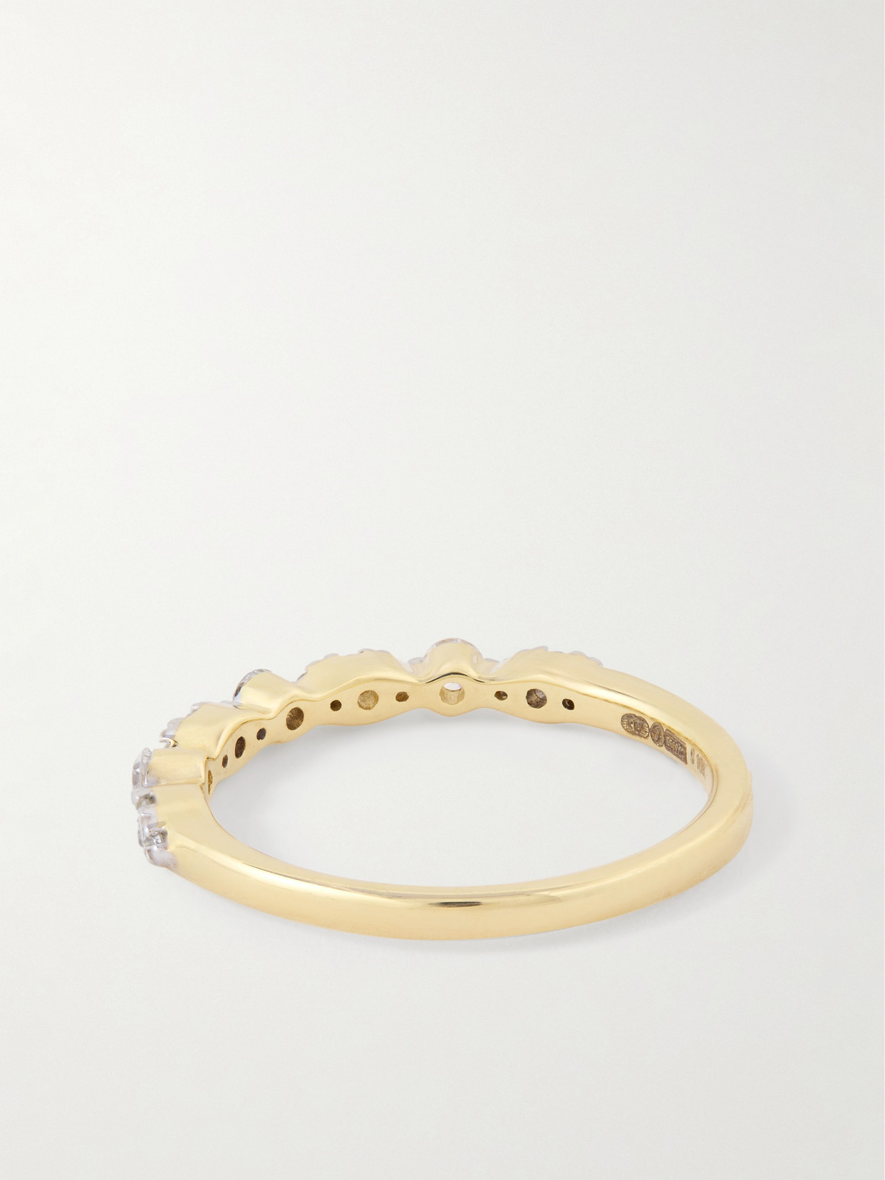 Stone And Strand Muse 10-karat Gold Diamond Ring In Gold