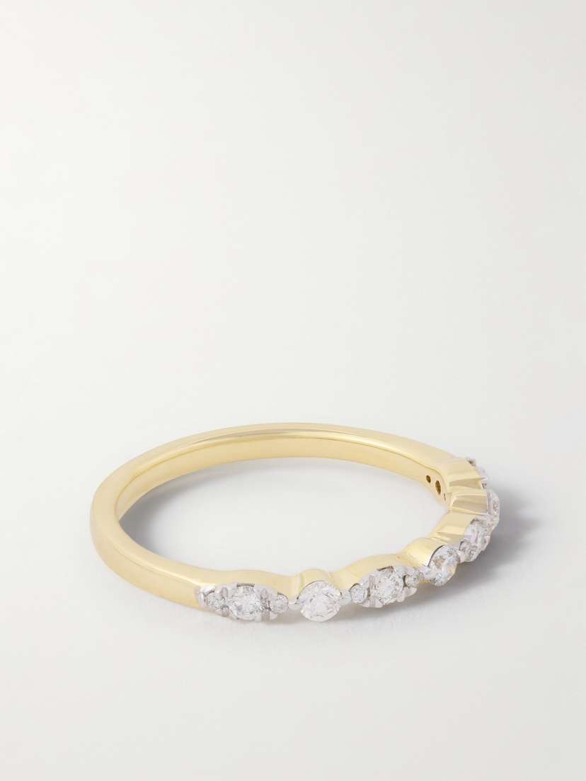 STONE AND STRAND Muse 10-karat Gold Diamond Ring