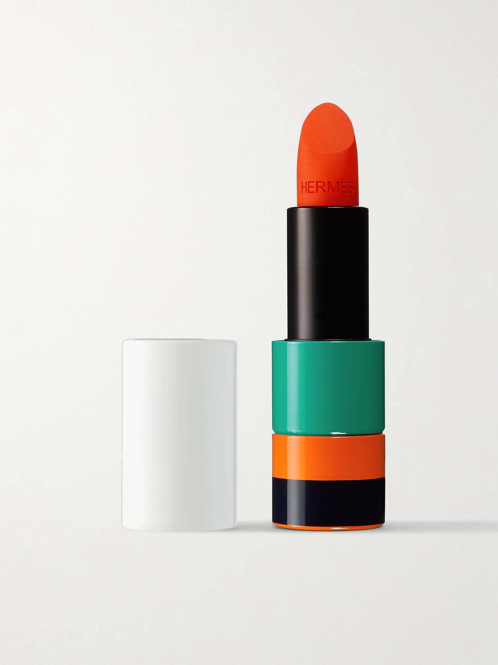 hermes rouge orange lipstick