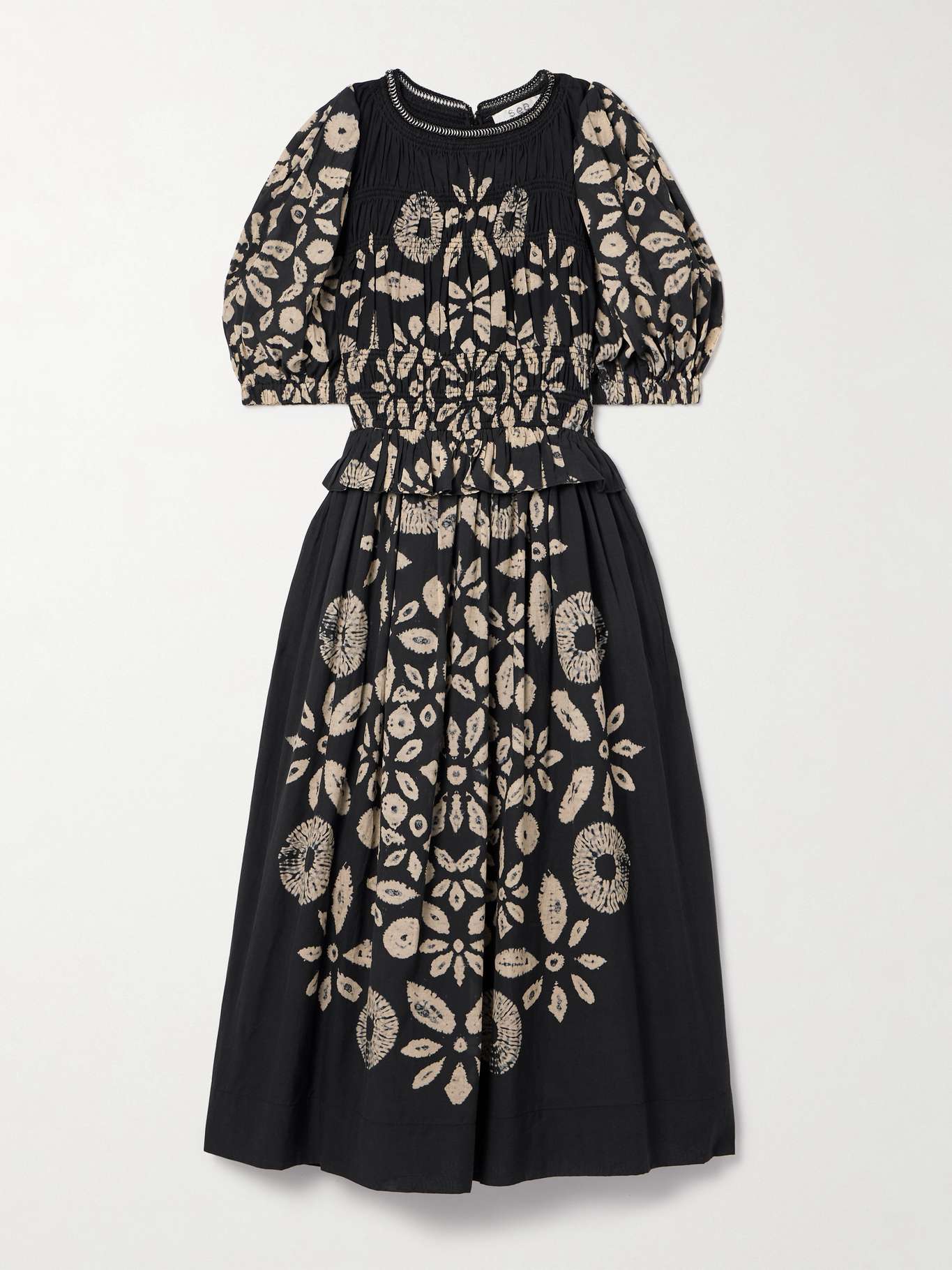 Theia Dress Tide Print