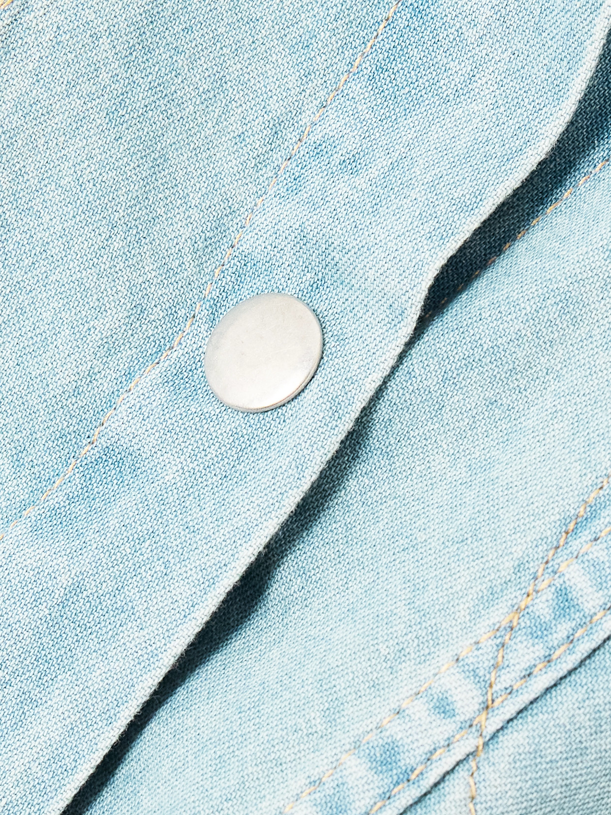 Alba Paneled Denim Shirt