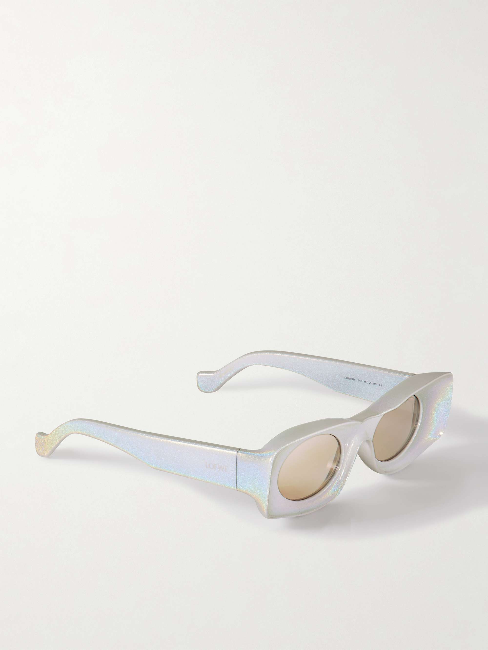LOEWE EYEWEAR + Paula's Ibiza round-frame acetate sunglasses