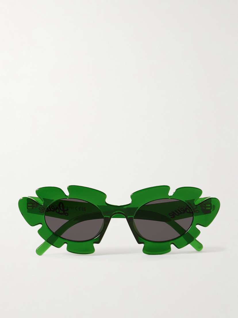 Loewe + Paula's Ibiza Cat-eye Acetate Sunglasses