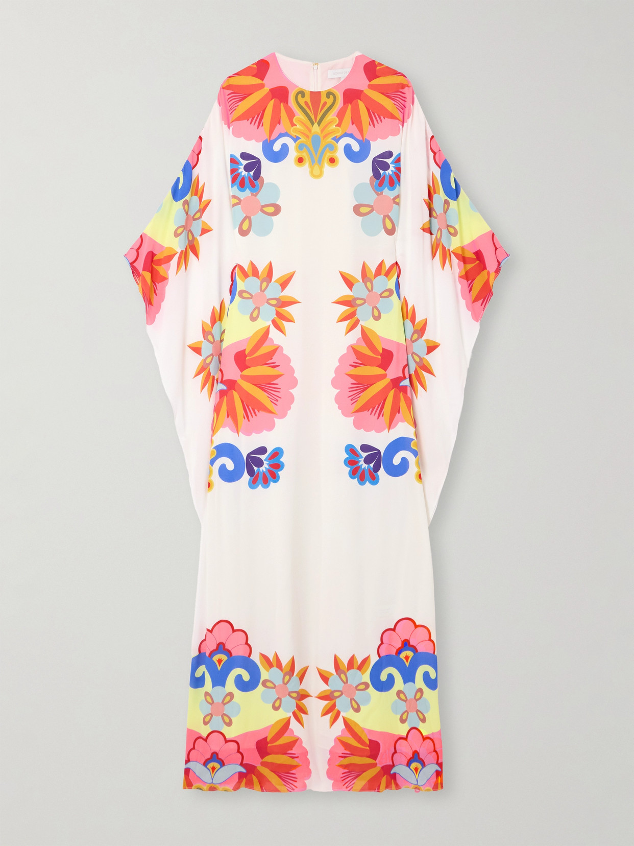Borgo De Nor Eloise Printed Crepe Maxi Dress In Multi