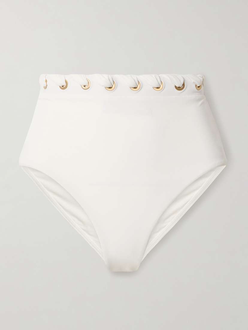 Zimmermann Halliday Embellished Bikini Briefs