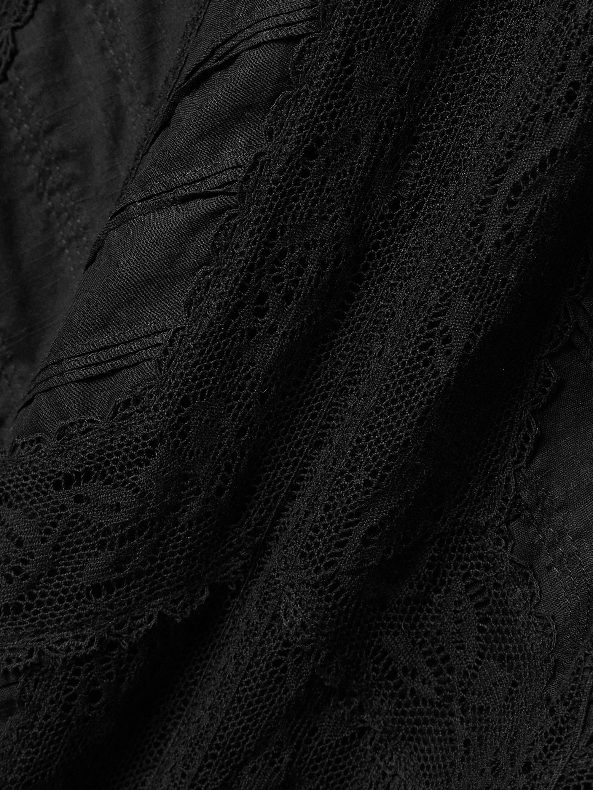 Zimmermann Halliday tiered paneled lace and cotton-gauze maxi dress