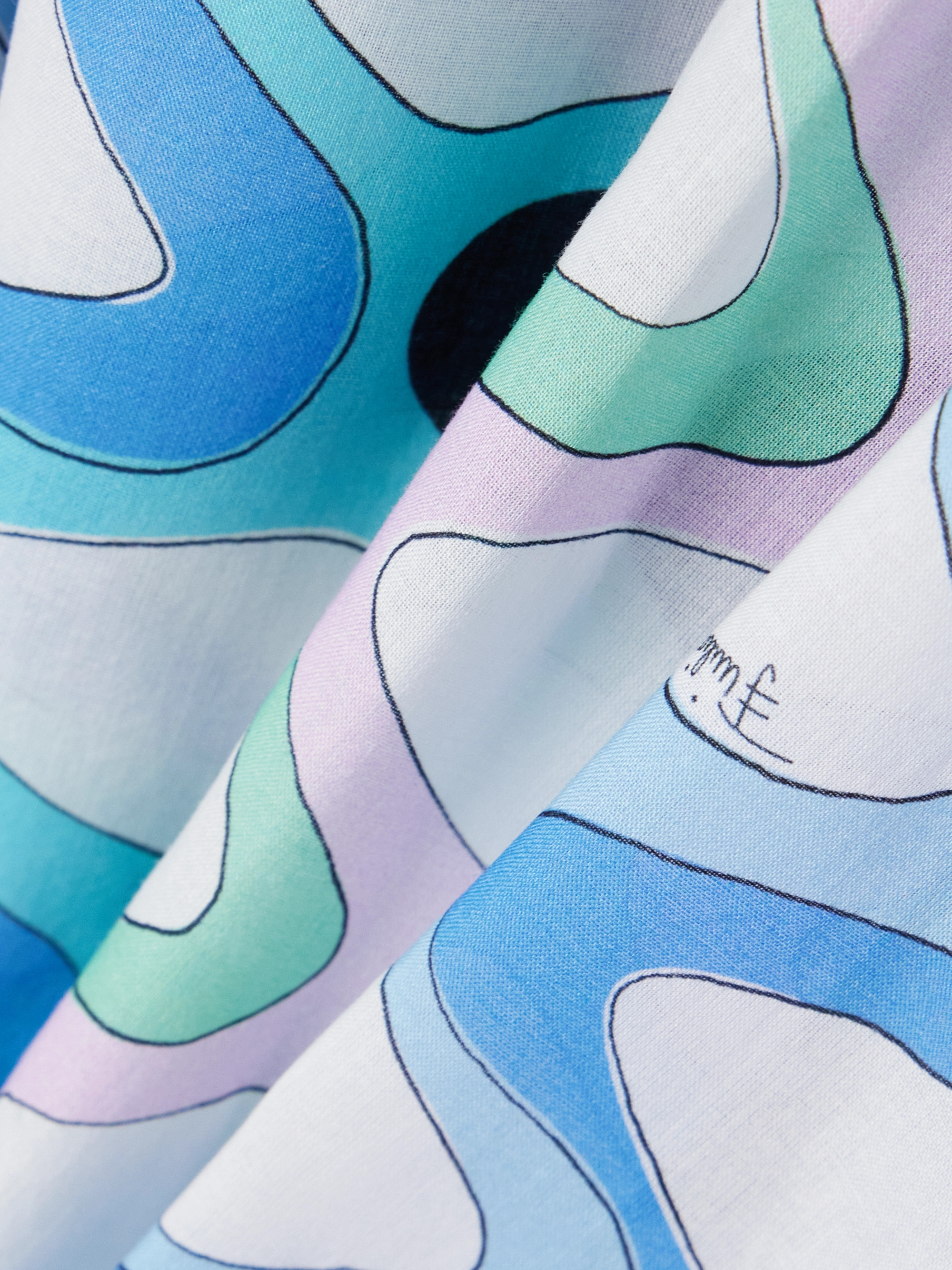 Pucci Printed cotton-muslin kaftan thumbnail