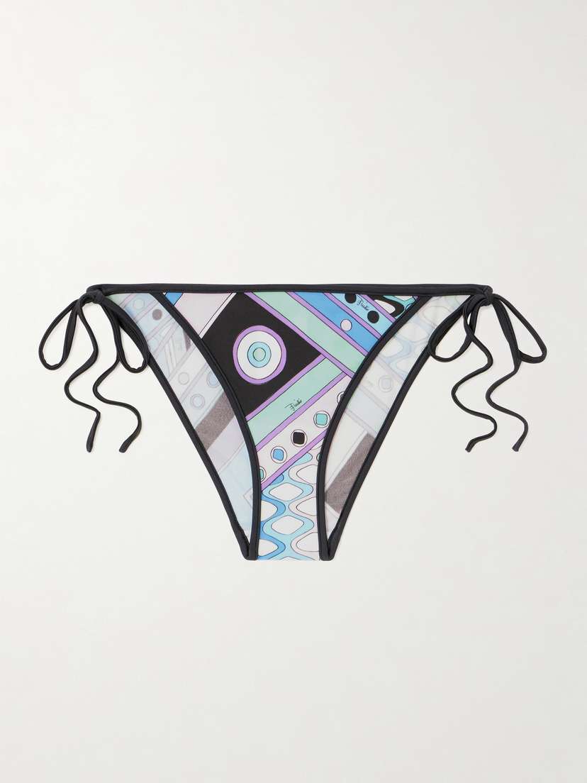 PUCCI Printed Bikini Briefs - x small