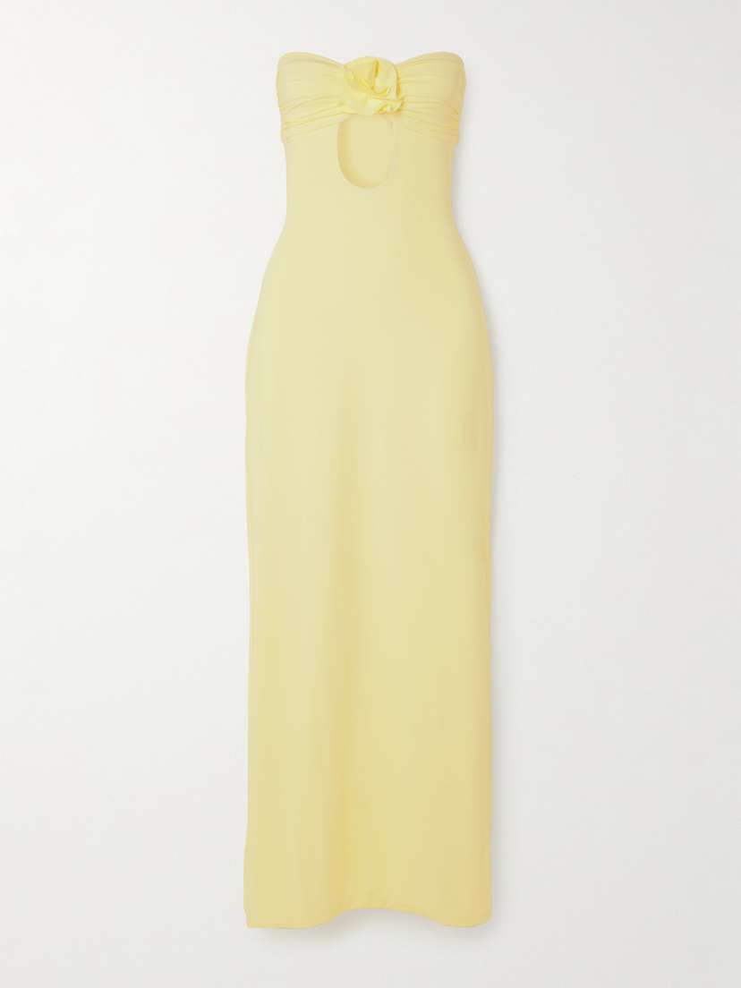 Maygel Coronel Kleos Reversible Stretch-jersey Maxi Dress
