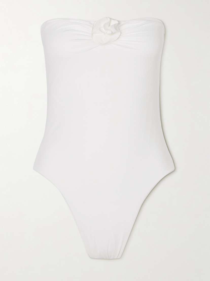 Maygel Coronel Kairos Appliquéd Swimsuit