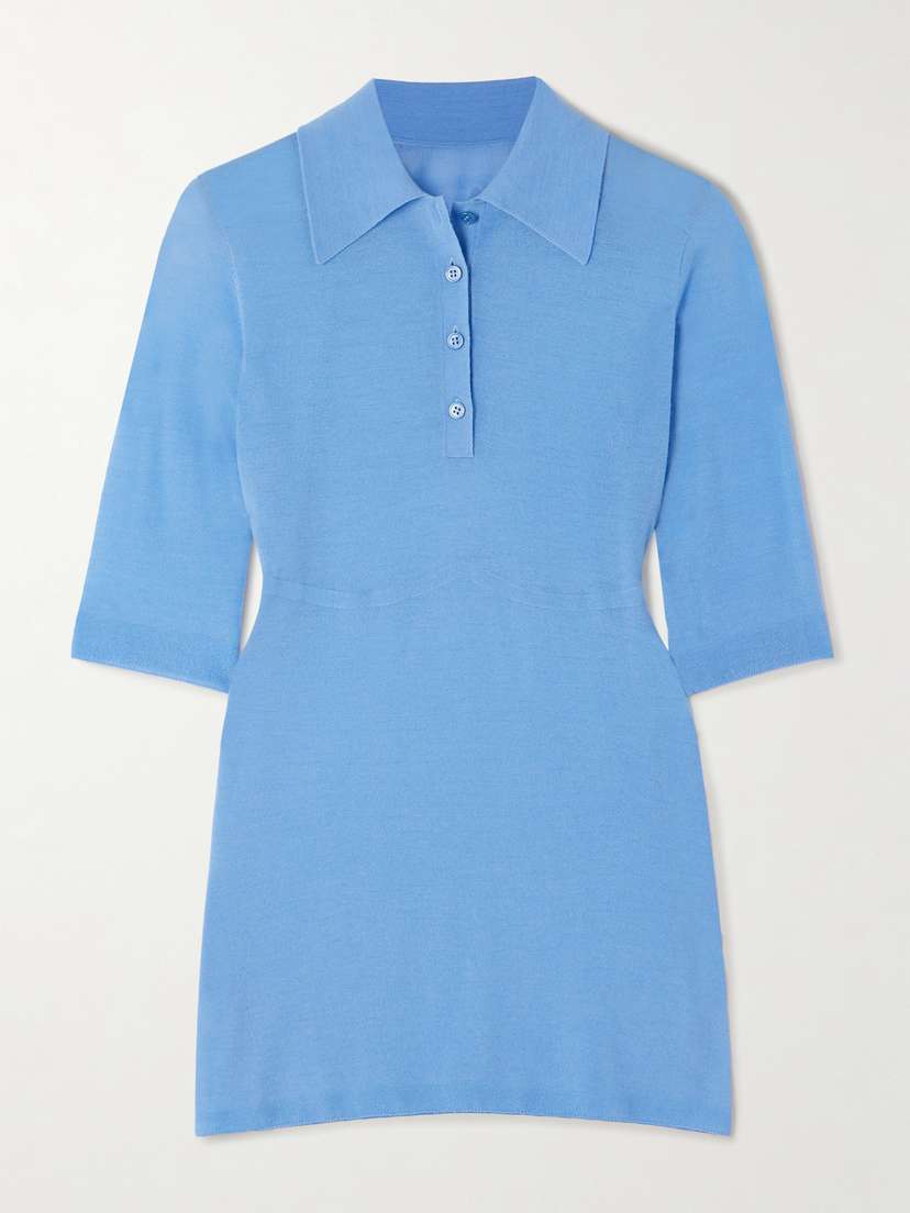 CARVEN Wool Polo Top