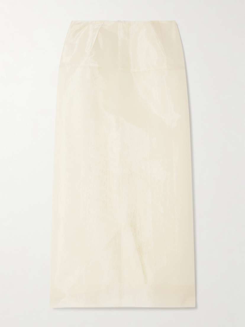 CARVEN Organza Midi Skirt