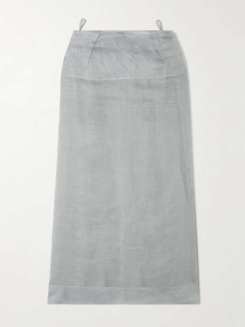 CARVEN Cotton-voile Midi Skirt