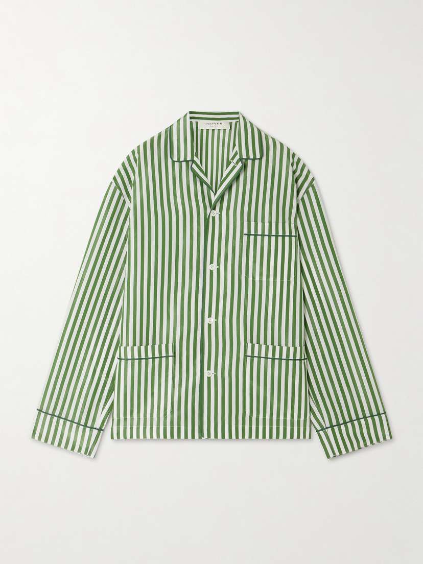 CARVEN Striped Tech-shell Shirt