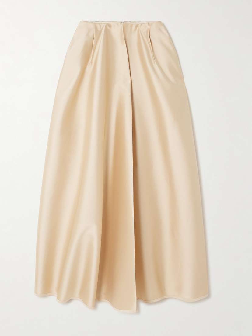 CARVEN Organza Midi Skirt