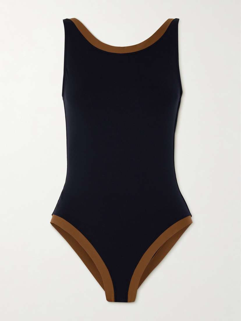 Eres Sombrero Two-tone Swimsuit