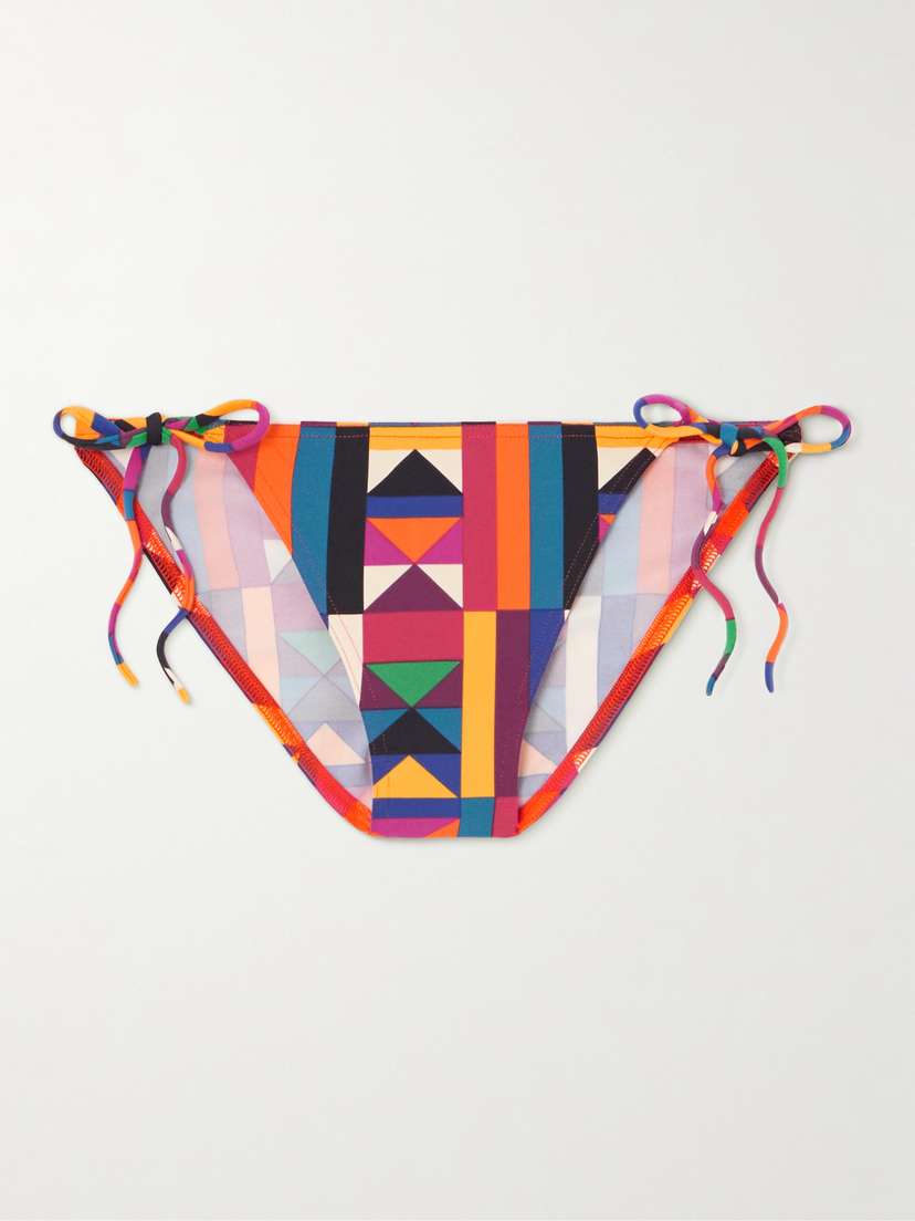 Eres Réflexe Printed Bikini Briefs - FR 36