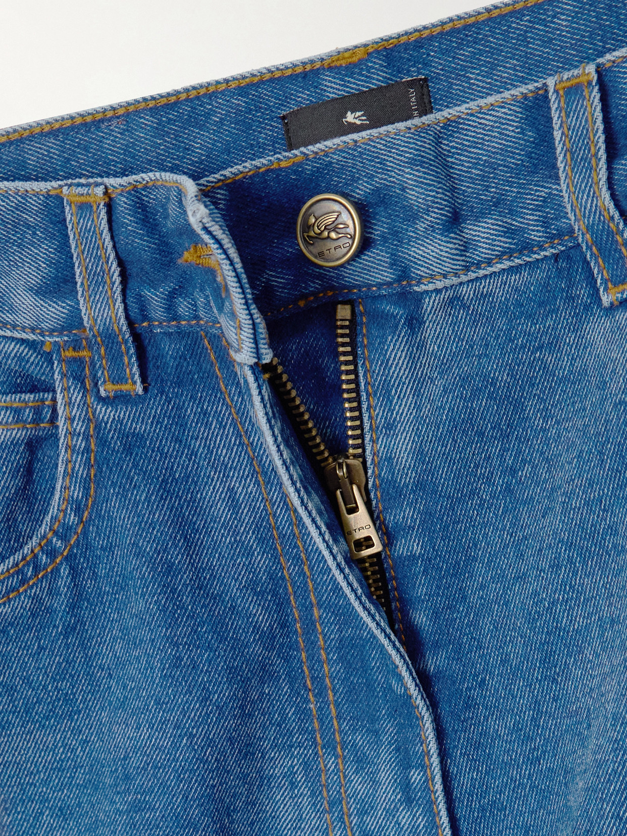 ETRO HIGH-RISE WIDE-LEG DENIM JEANS