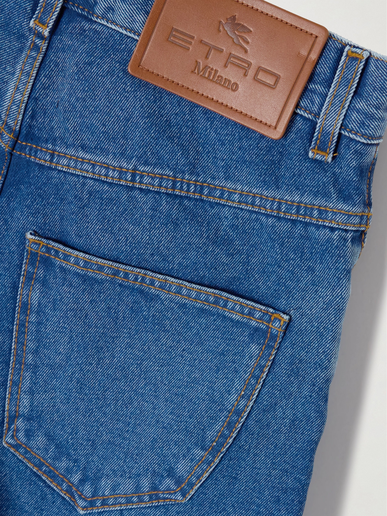 ETRO HIGH-RISE WIDE-LEG DENIM JEANS