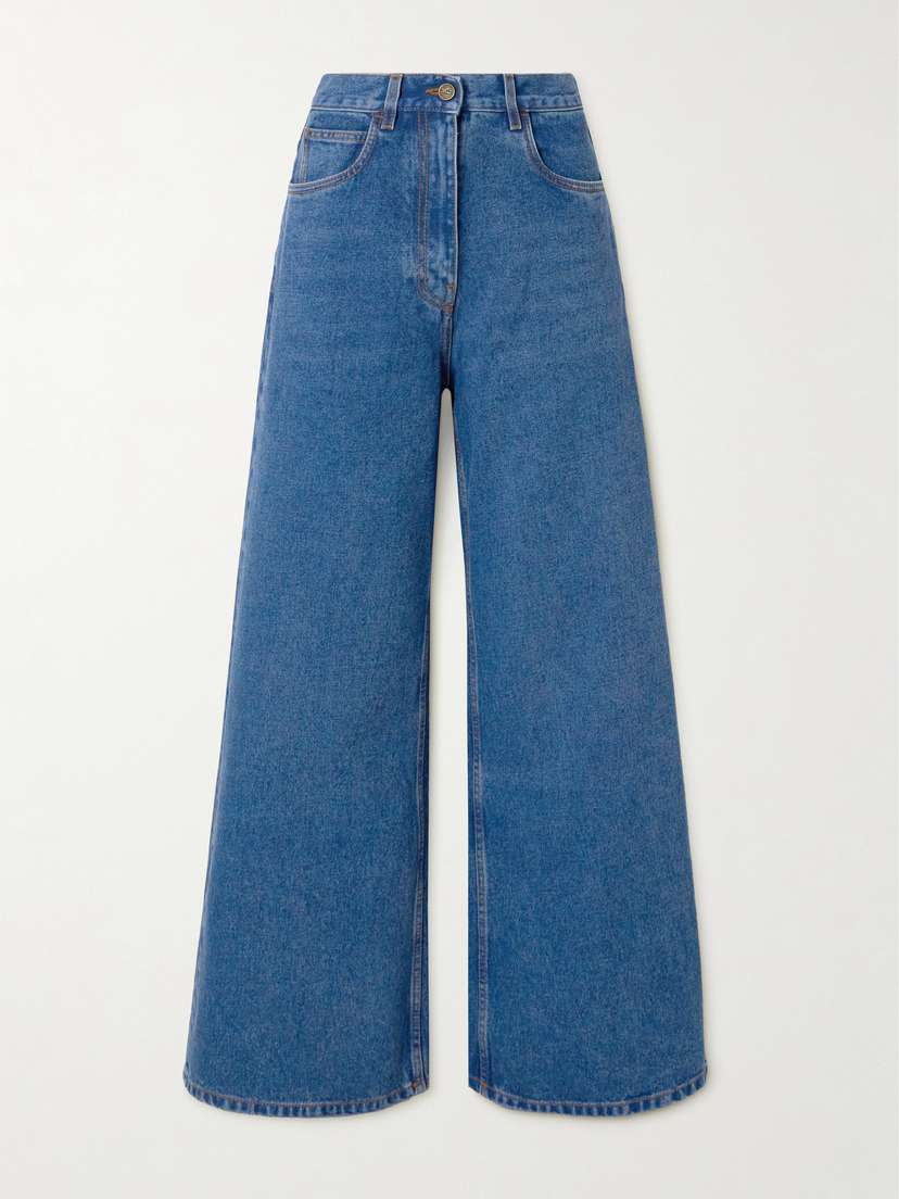 Etro High-rise Wide-leg Denim Jeans